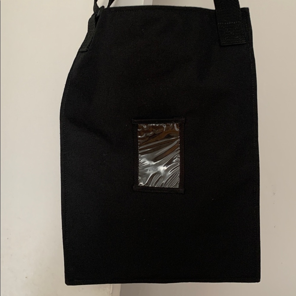 YAK PAK Brooklyn NY Black Slim Crossbody Bag - Picture 7 of 7